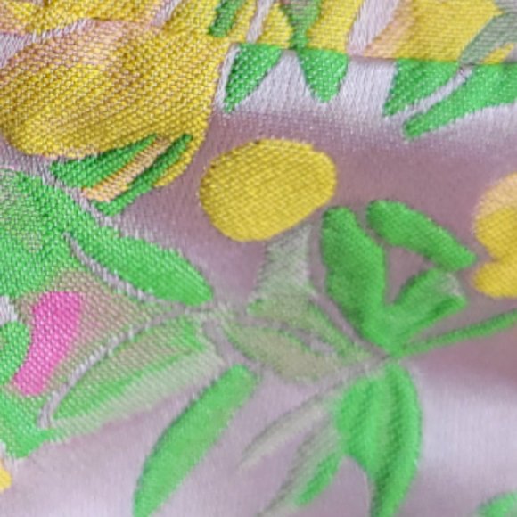 MAJORELLE Floral Prom Dress - Pink, Yellow, Green - Picture 7 of 11